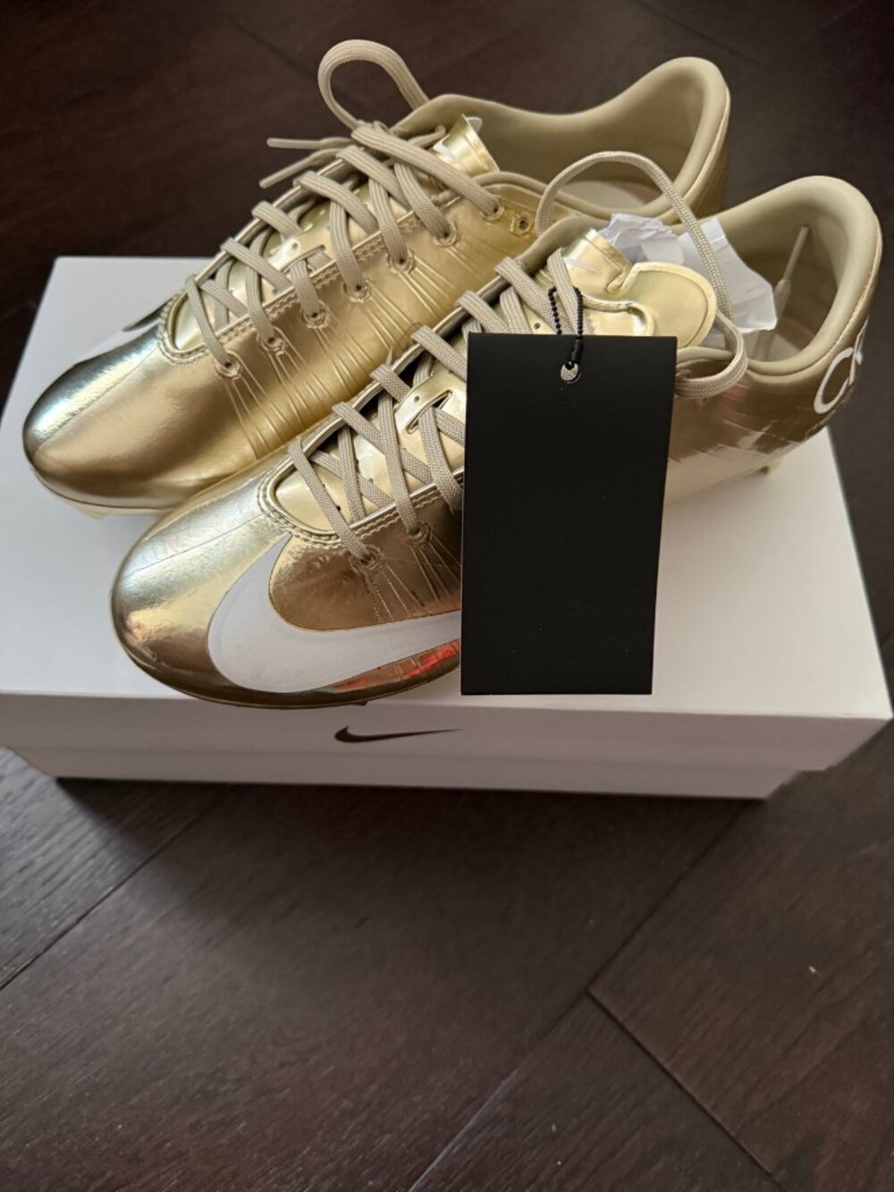 Nike Mercurial Superfly 1 RGN SE CR7 Gold FG Cleats US 9.5 NEW w/ Tags